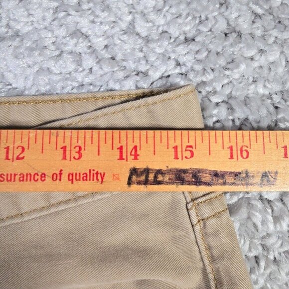 Levi’s 508 Slim Straight Chino Pants Mens 30x32 (Fits 30x30) Tan Minimal Street - Picture 10 of 14